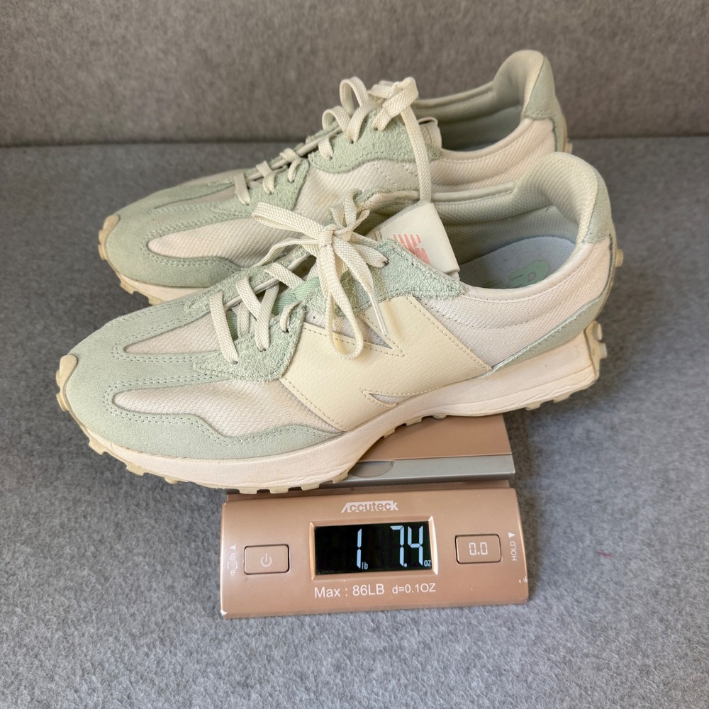 New Balance‎ x CALIA 327 Lifestyle White Mint Sneakers Shoes Womens Size 11 - Picture 10 of 11